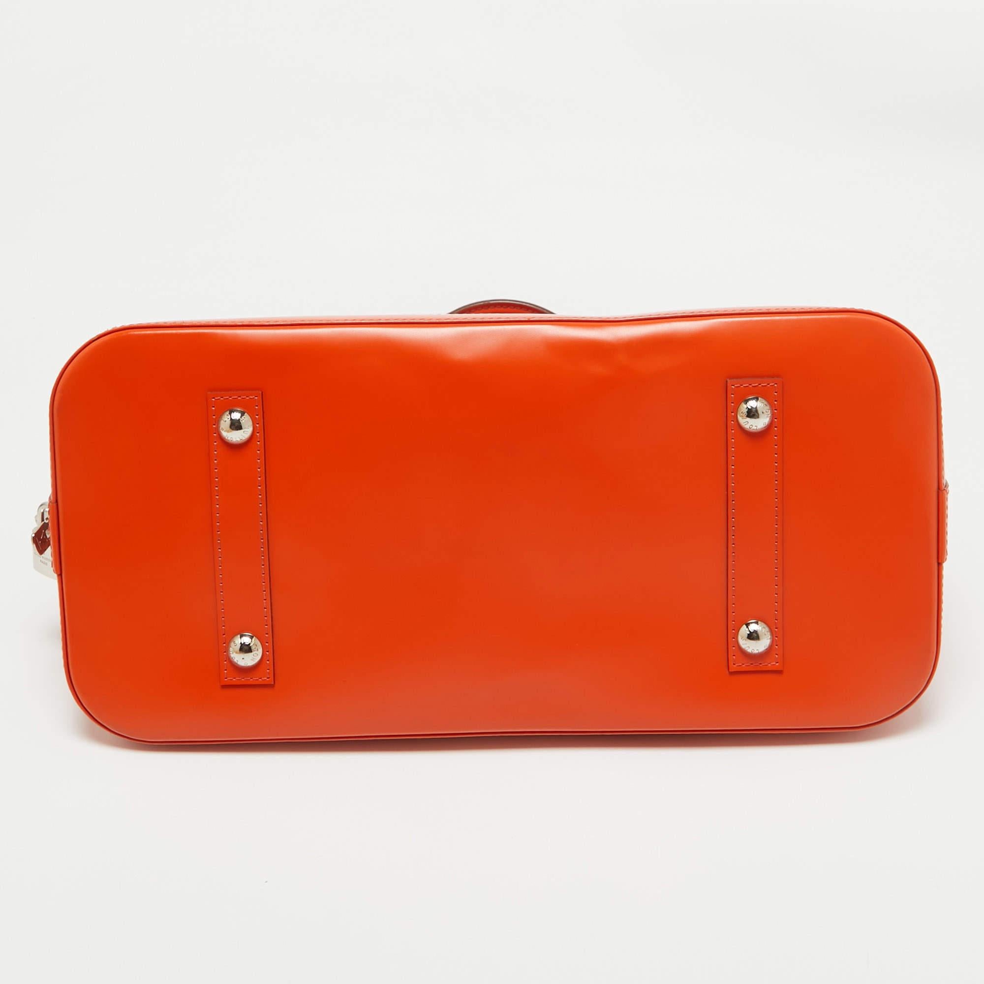 Louis Vuitton Piment Epi Leather Alma GM Bag For Sale 2