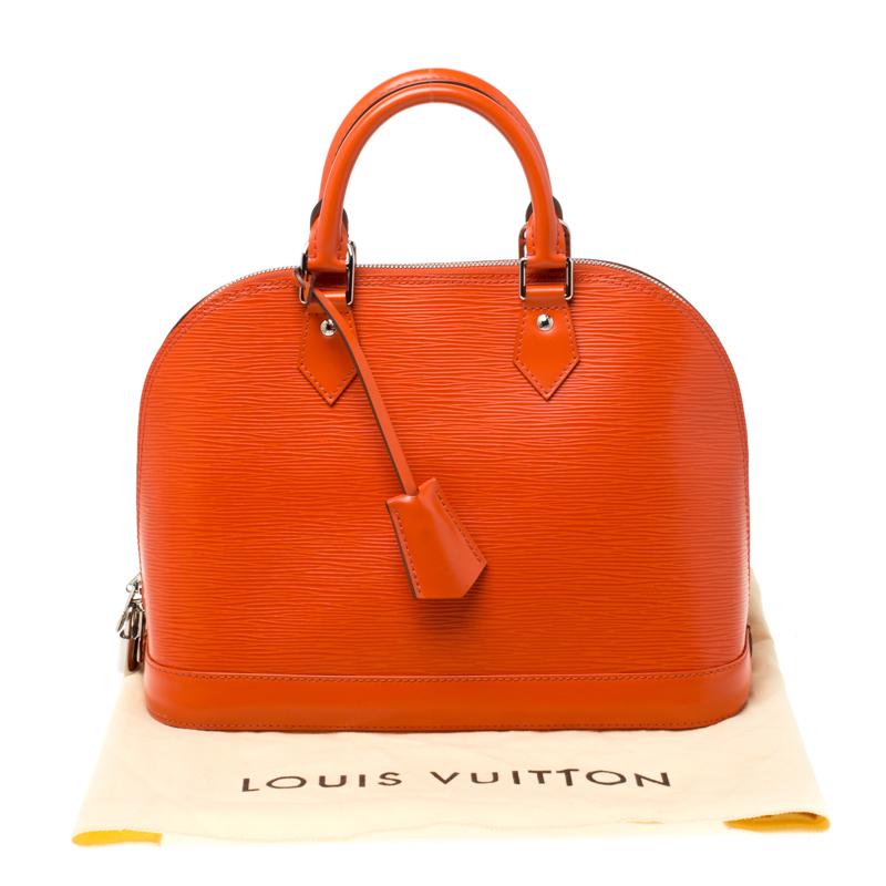 Louis Vuitton Piment Epi Leather Alma PM Bag 6