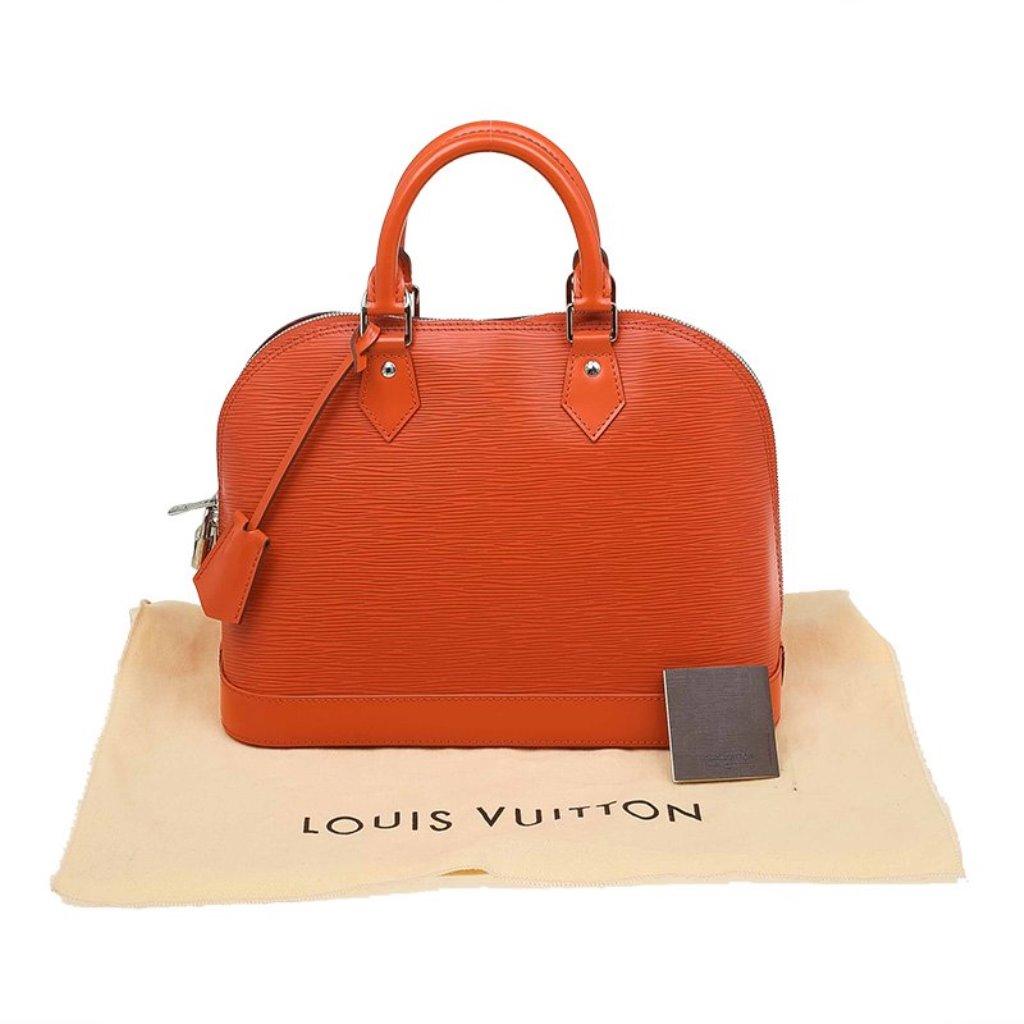 Louis Vuitton Piment Epi Leather Alma PM Bag 4