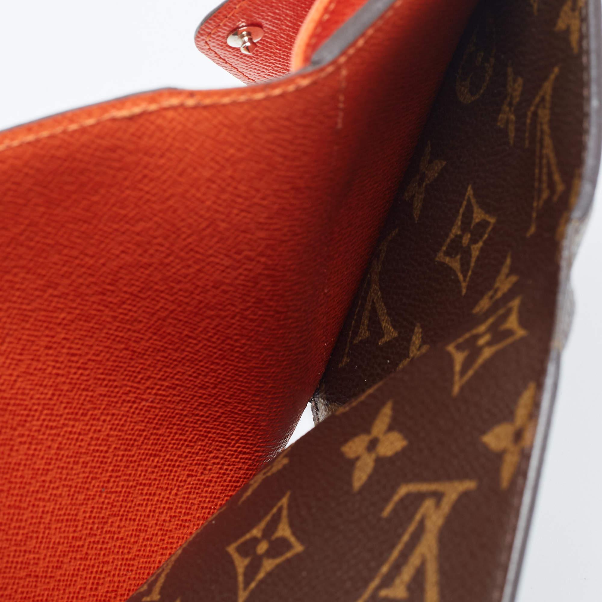 Louis Vuitton Piment Epi Leather and Monogram Canvas Marie-Lou Compact Wallet 1