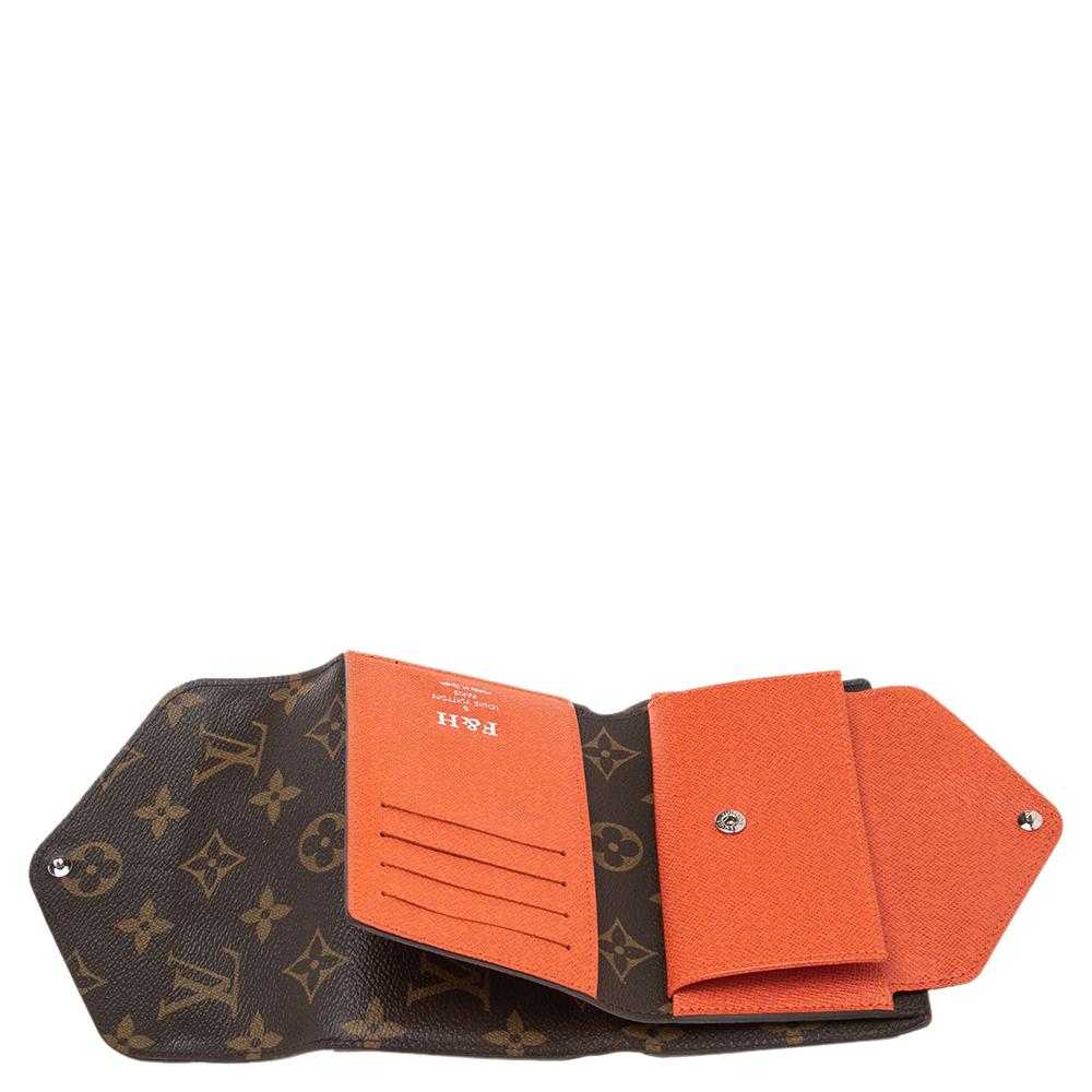 Louis Vuitton Piment Epi Leather and Monogram Canvas Marie-Lou Compact Wallet 1
