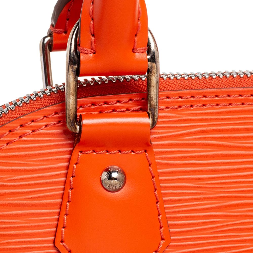 Louis Vuitton Piment Epi Leather BB Alma Bag 4