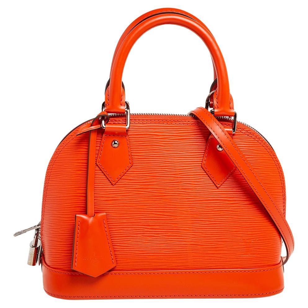 Louis Vuitton Piment Epi Leather BB Alma Bag