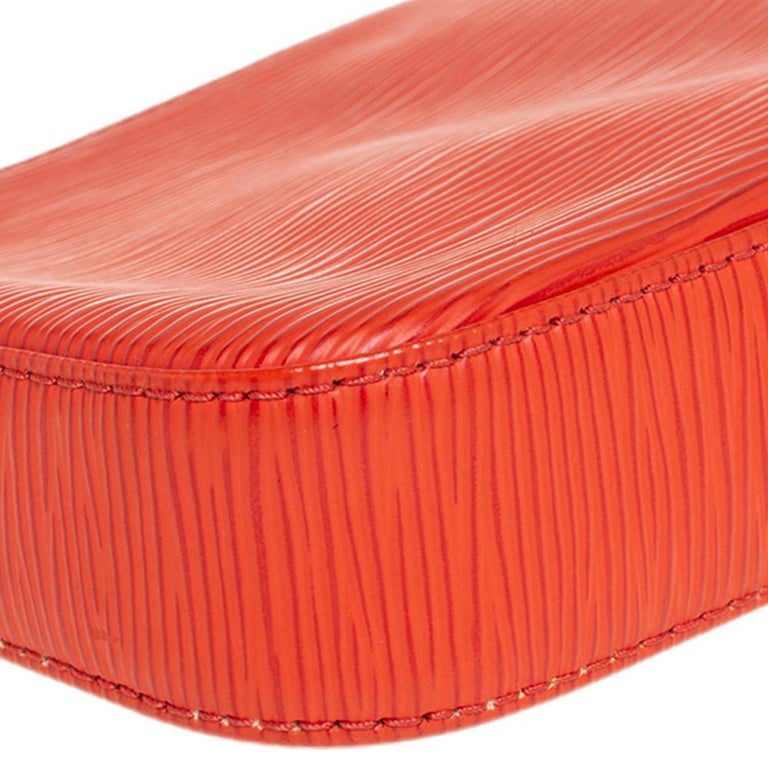 Louis Vuitton Pochette Accessoires NM Epi Leather Orange 217940319