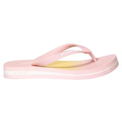 Louis Vuitton Pink ‚AuBy The Pool‚Au Logo Slippers Size IT 39