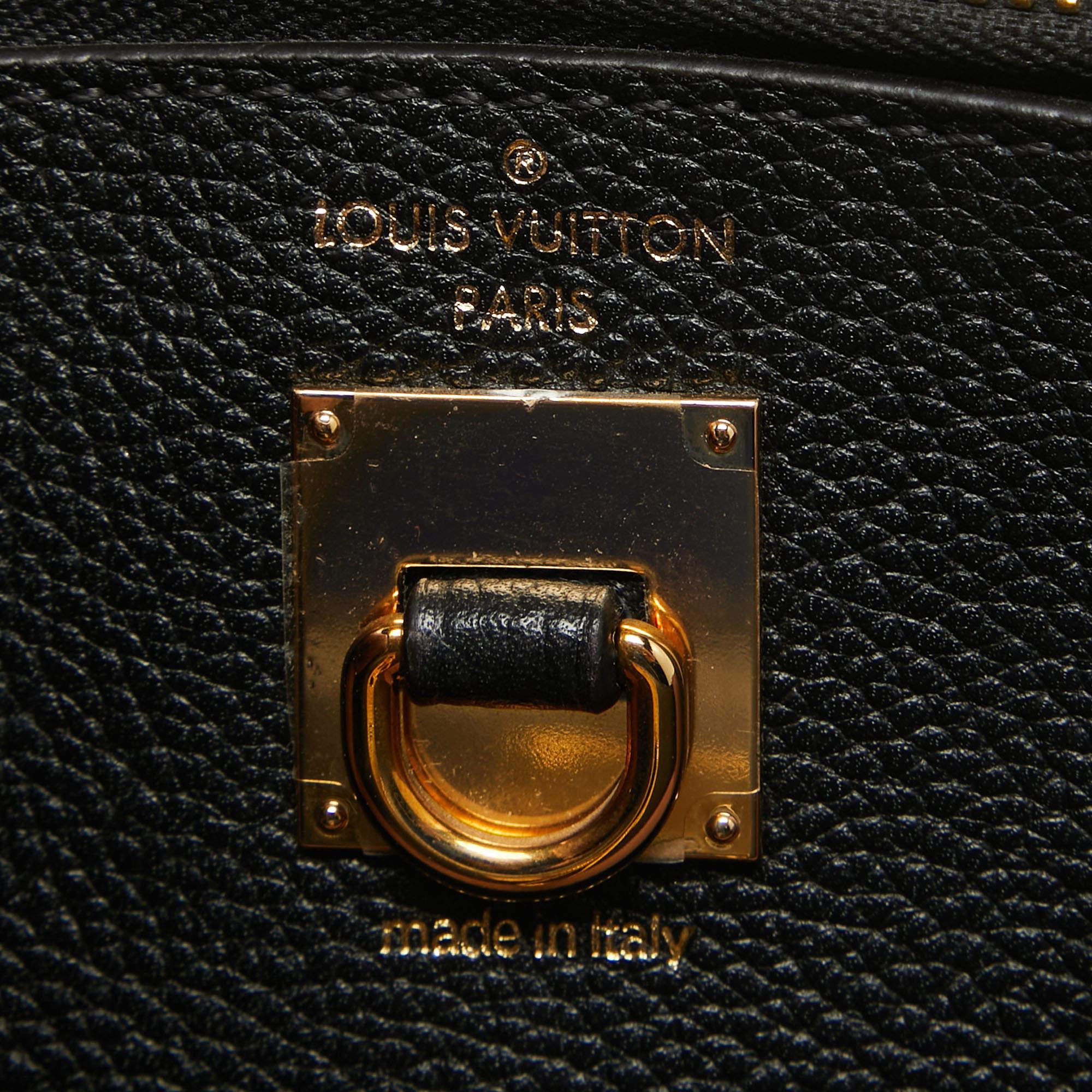 Louis Vuitton Pink/Black Leather City Steamer PM Bag 4