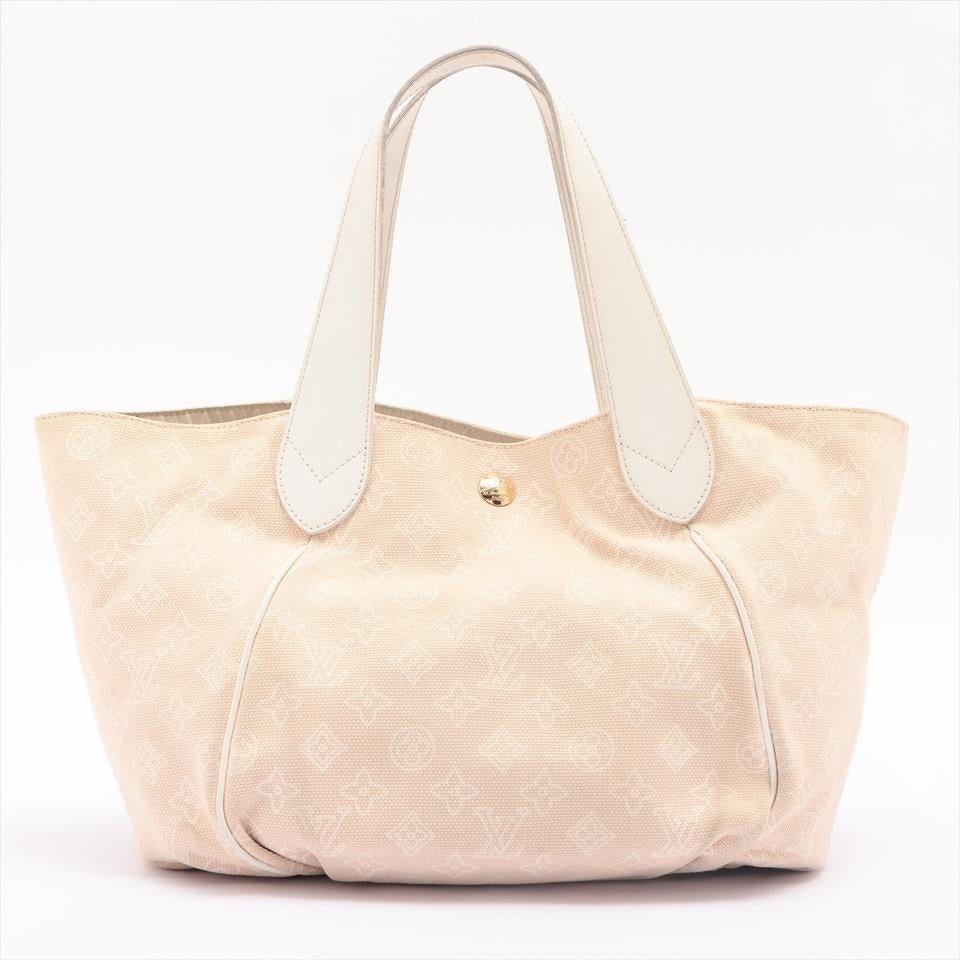 Louis Vuitton Pink Cabas Ipanema PM Tote with Pouch 261lv24 1