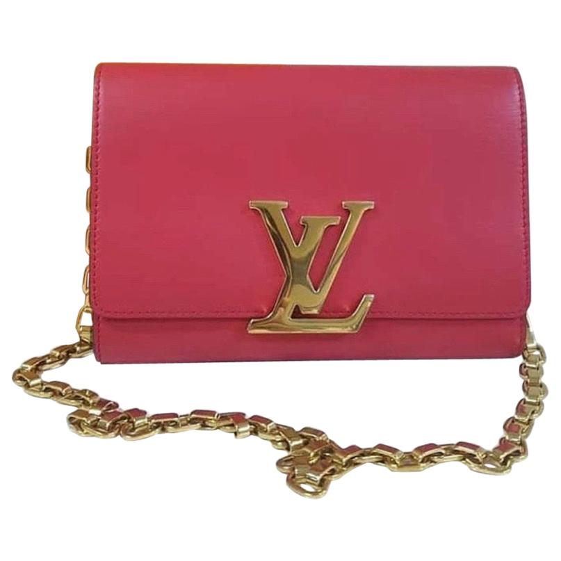 Buy Louis Vuitton Pre-loved LOUIS VUITTON santa monica clutch monogram  vernis rose ballerine chain shoulder bag leather Light pink 2WAY 2023  Online