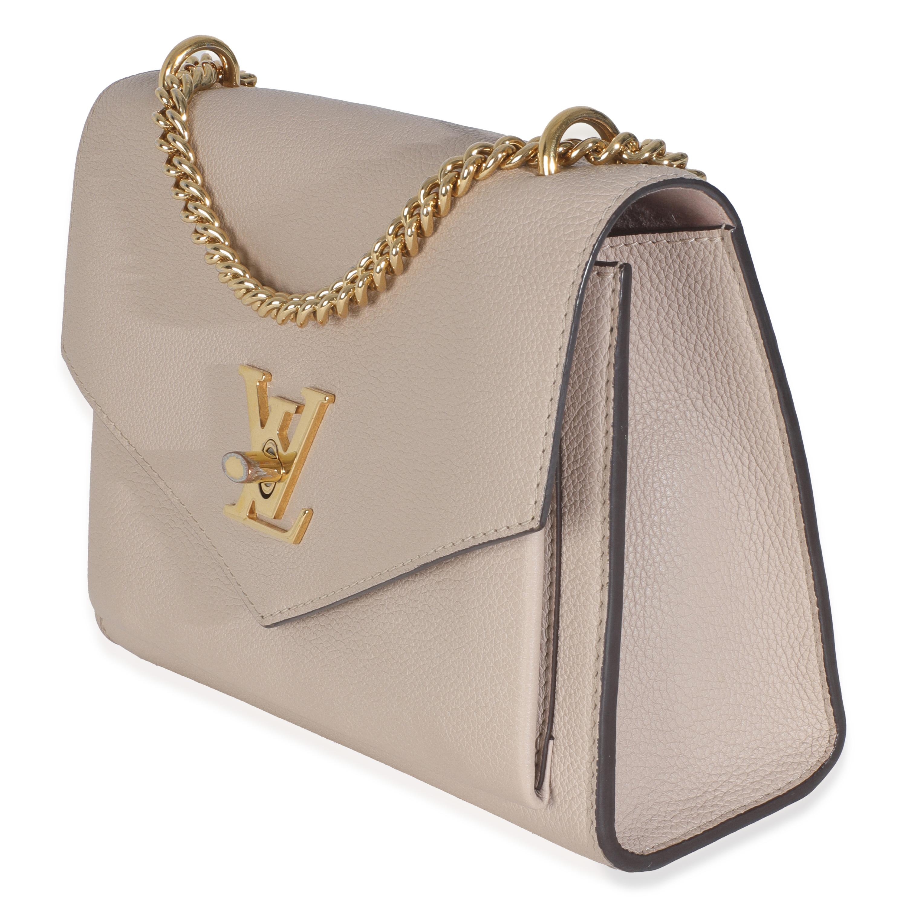 Louis Vuitton Mylockme Kettentasche aus rosa Kalbsleder BB im Zustand „Hervorragend“ im Angebot in New York, NY