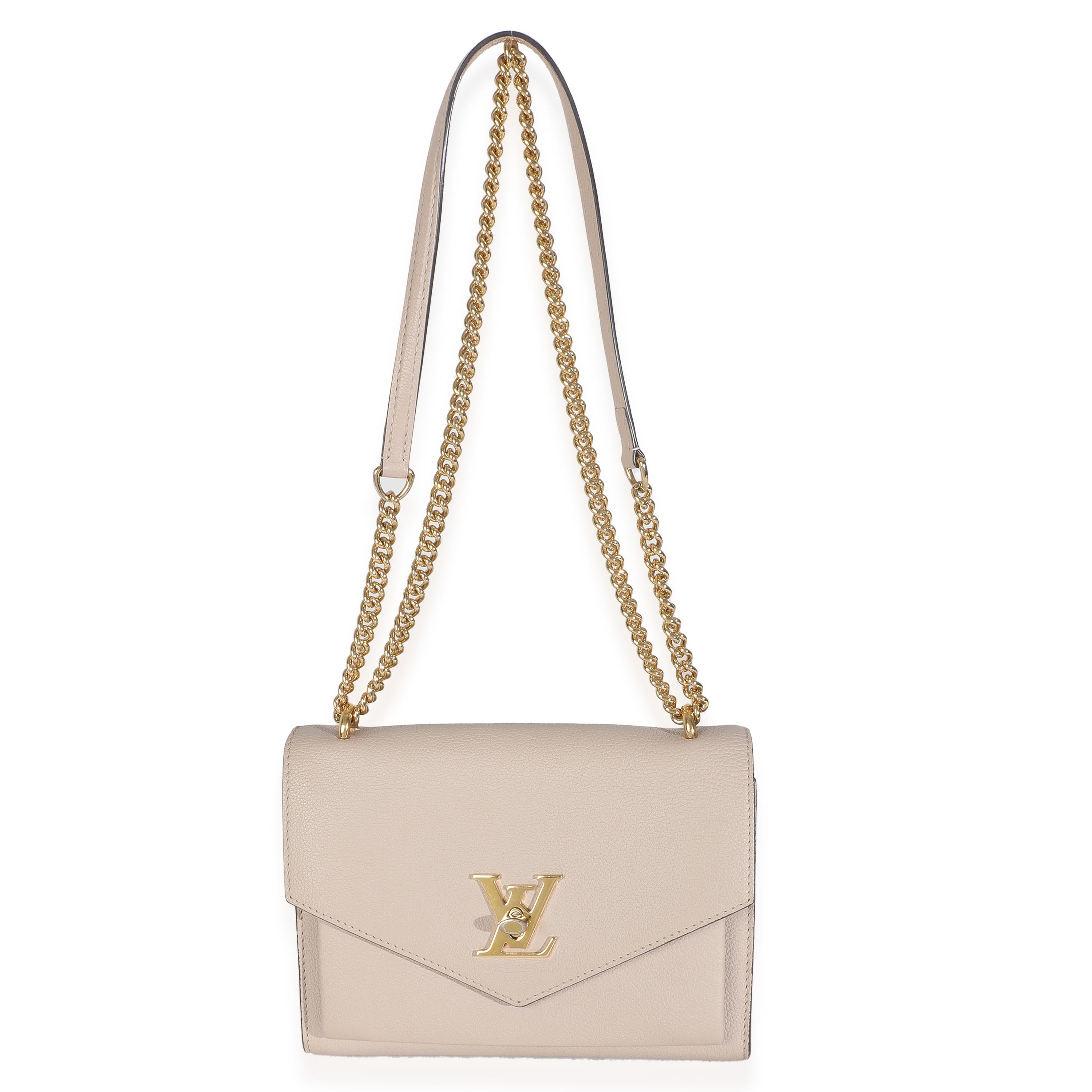 Louis Vuitton Mylockme Kettentasche aus rosa Kalbsleder BB im Angebot 1