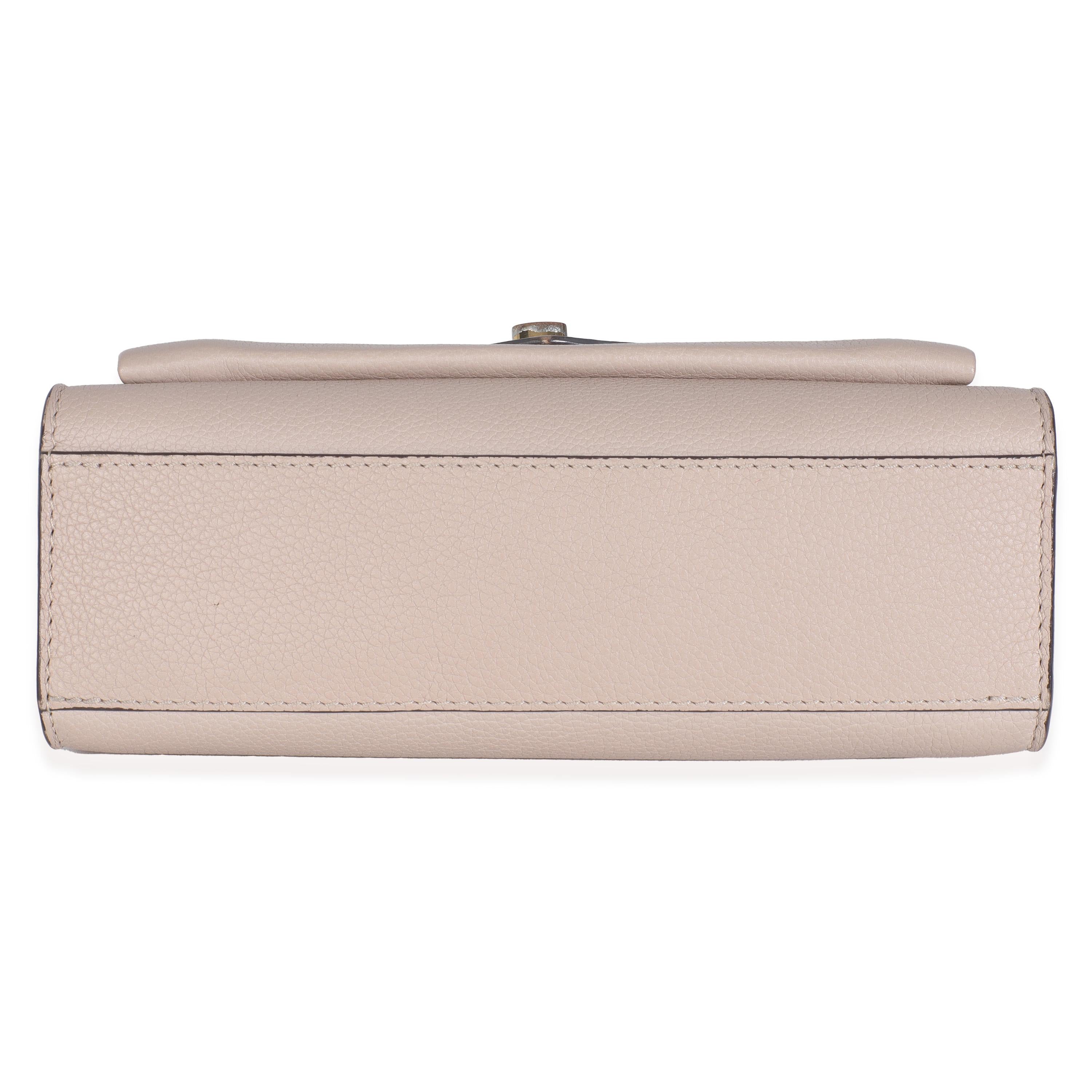 Louis Vuitton Mylockme Kettentasche aus rosa Kalbsleder BB im Angebot 3
