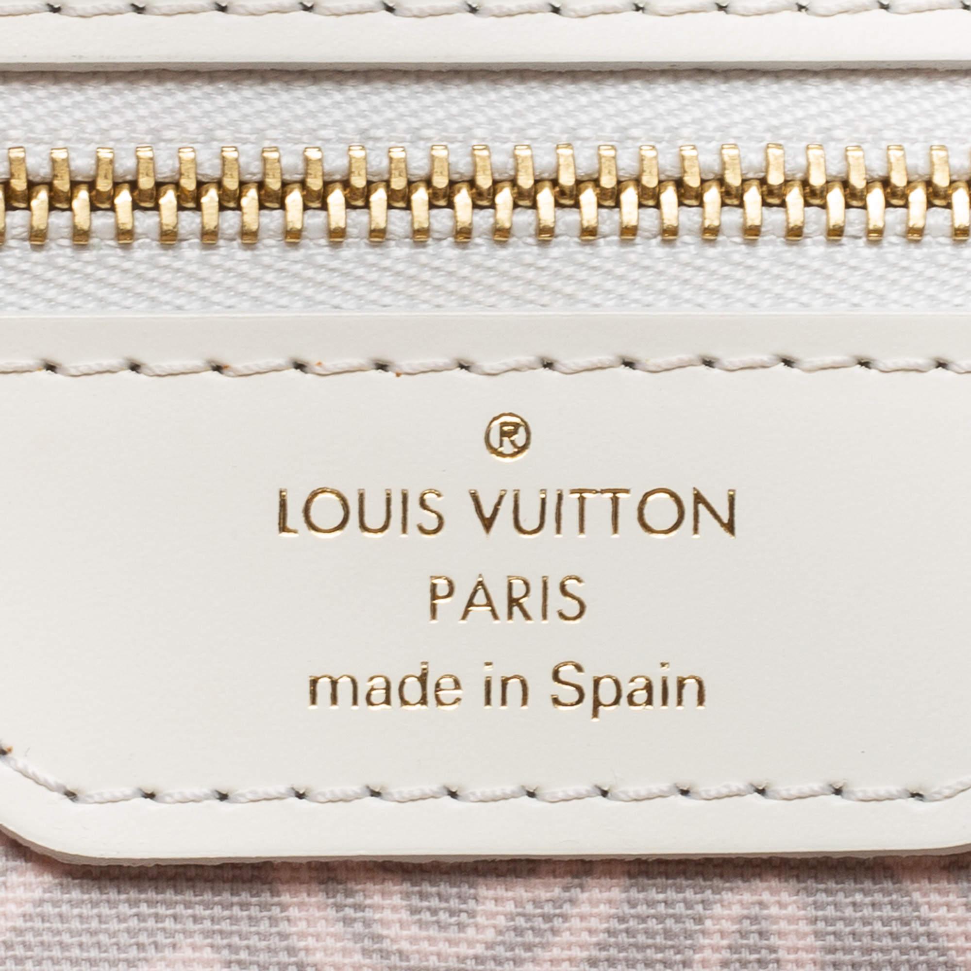 Louis Vuitton Pink Canvas Tahitienne Cabas Bag 8