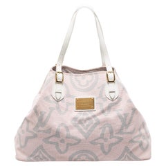 Louis Vuitton Pink Canvas Tahitienne Cabas Bag