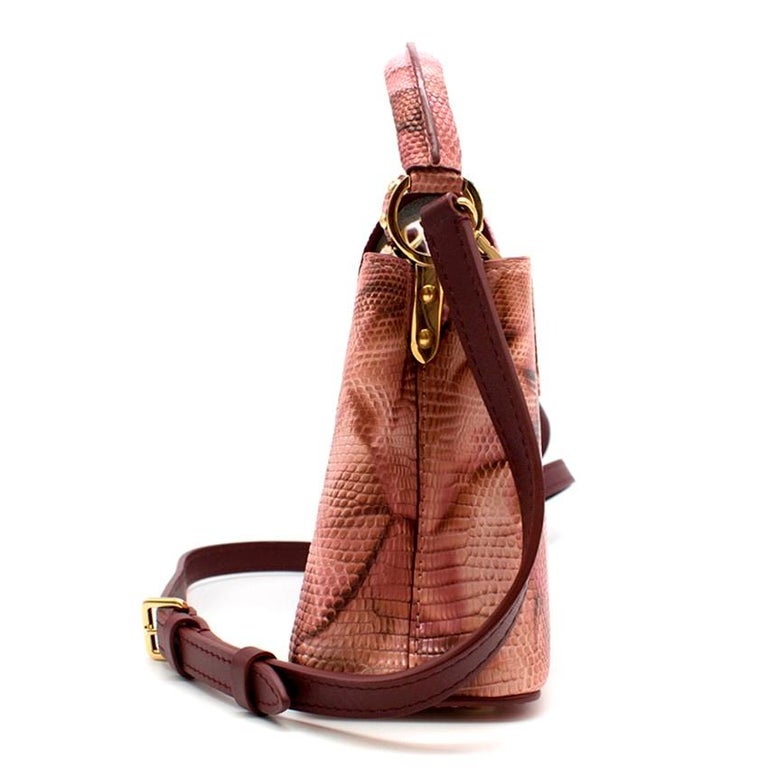 Louis Vuitton 2021 Lizard Mini Capucines Bag - Neutrals Mini Bags, Handbags  - LOU544855