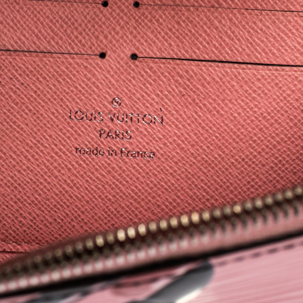 Louis Vuitton Pink Chain Flower Epi Leather Twist Wallet on Chain 6