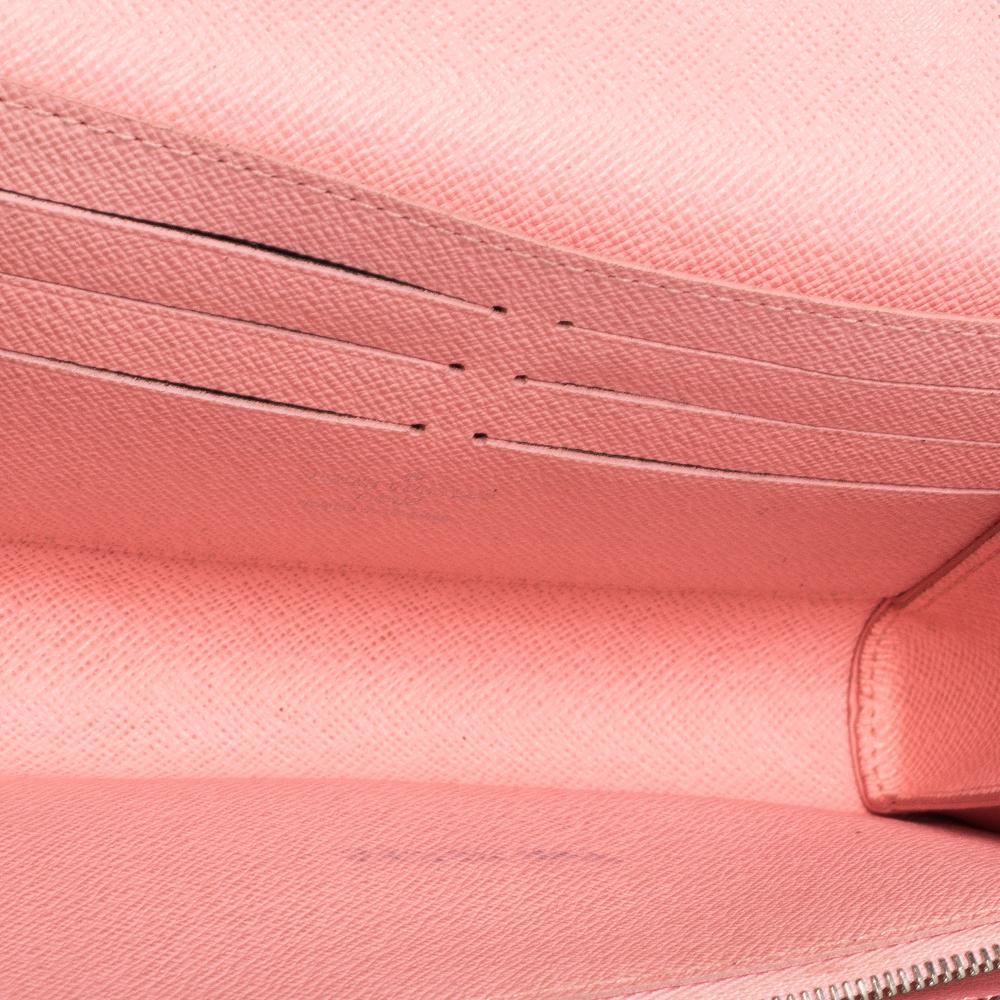 Louis Vuitton Pink Chain Flower Epi Leather Twist Wallet on Chain 4