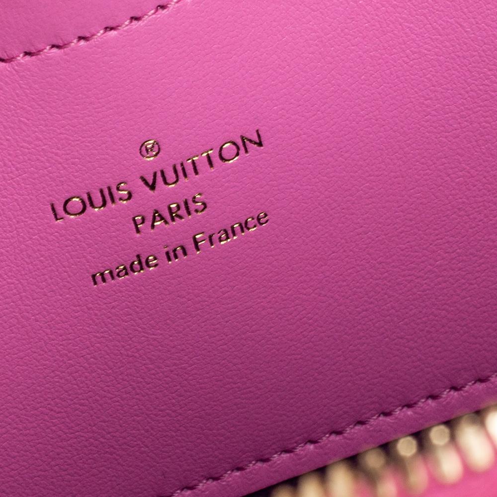 Women's Louis Vuitton Pink Embossed Monogram Utility Crossbody Bag