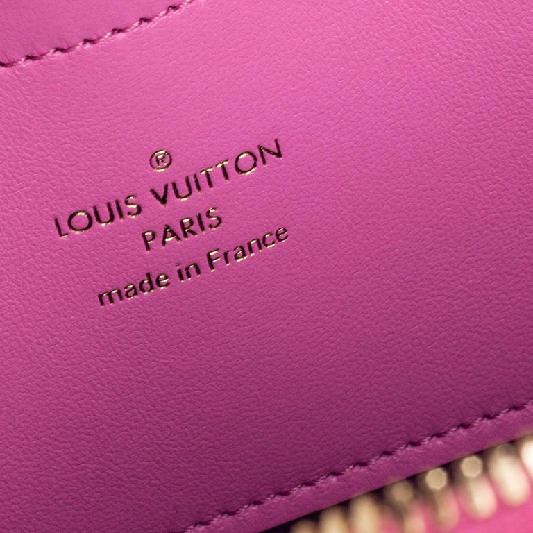 Louis Vuitton Pink Embossed Monogram Utility Crossbody Bag at 1stDibs