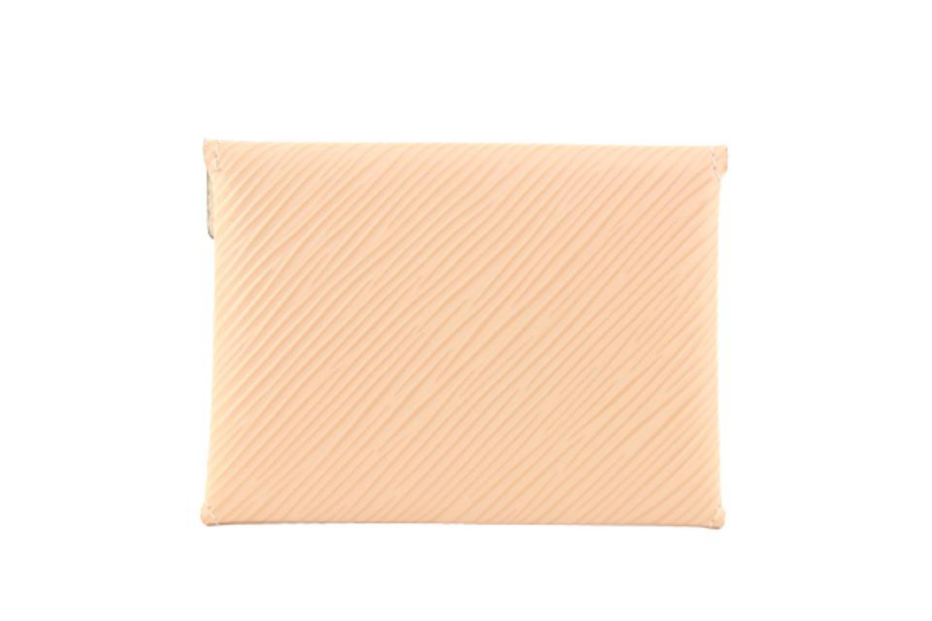 Louis Vuitton Pink Epi Leather Kirigami PM Envelope Pochette Coin Purse 1221lv2 2