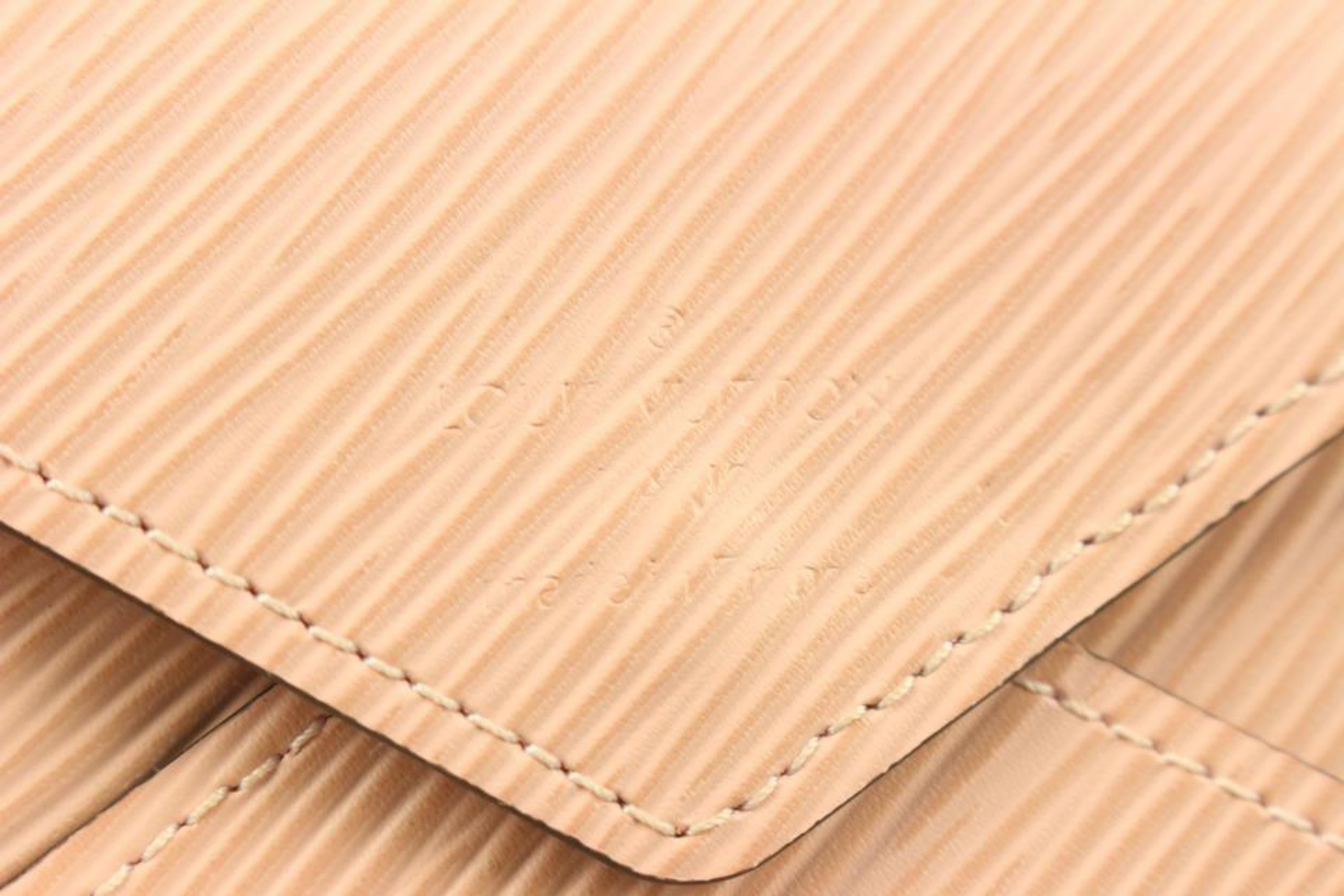 Louis Vuitton Kirigami PM Umschlagtasche aus rosa Epi-Leder 75lv24s im Angebot 7
