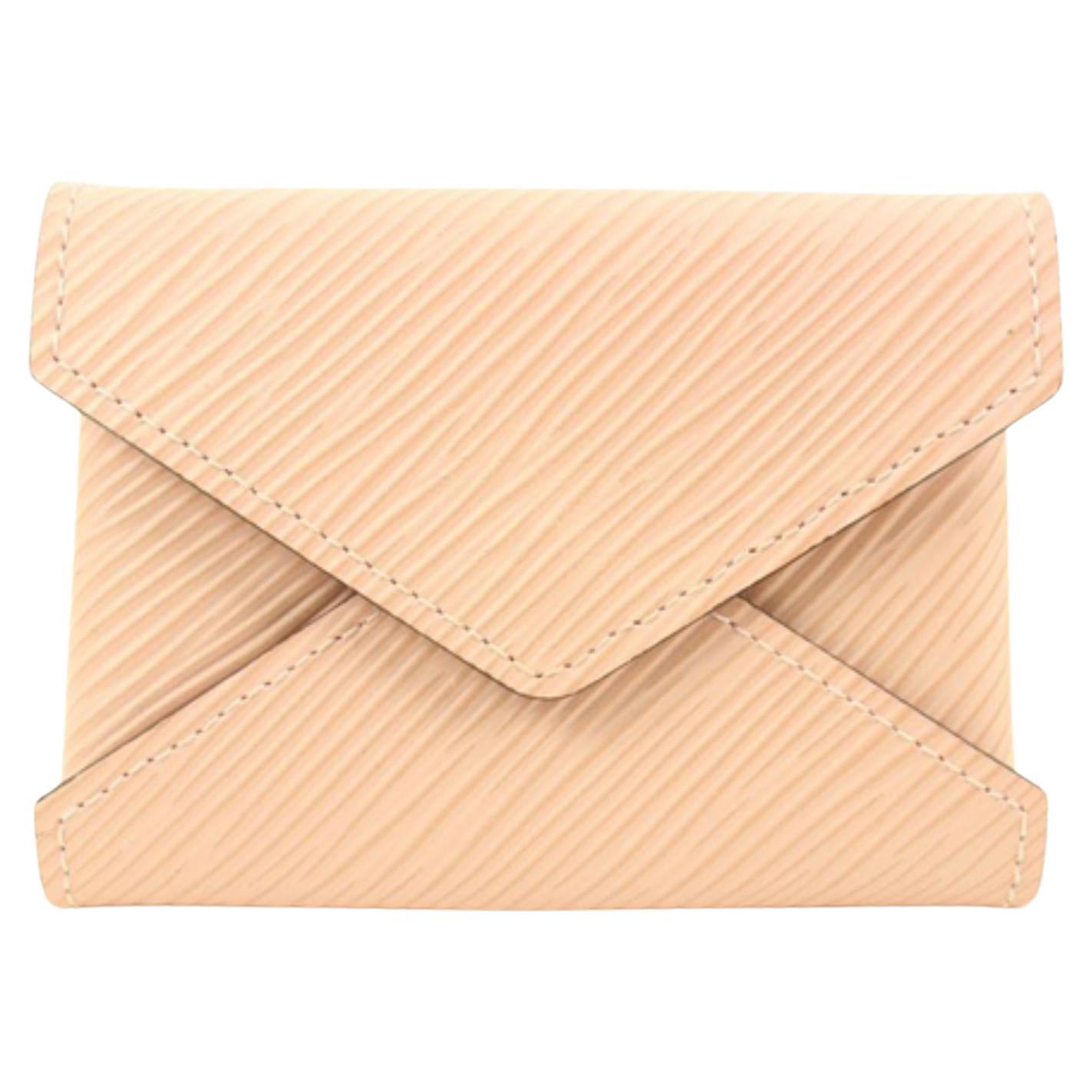 Louis Vuitton Pink Epi Leather Kirigami PM Envelope Pouch 75lv24s For Sale