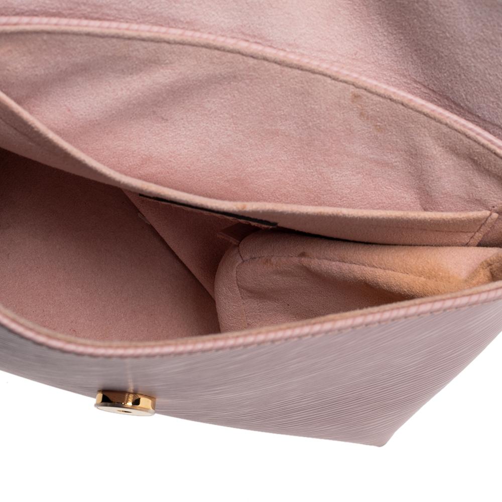 Louis Vuitton Rosa Epi Leder Locky BB Tasche (Beige)