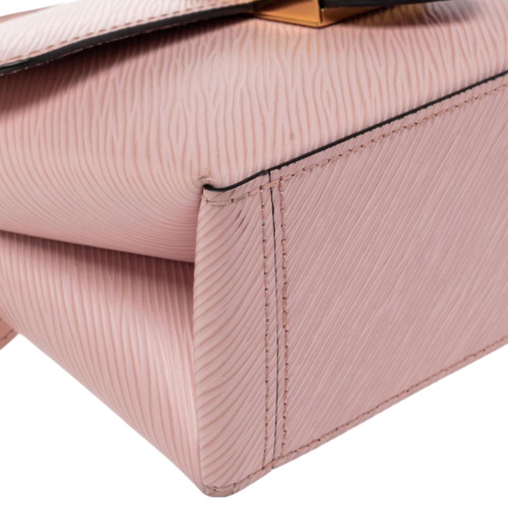 Louis Vuitton Rosa Epi Leder Locky BB Tasche 2