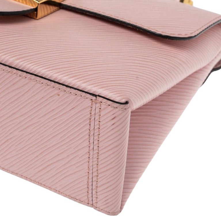 Lockit leather handbag Louis Vuitton Pink in Leather - 24517571