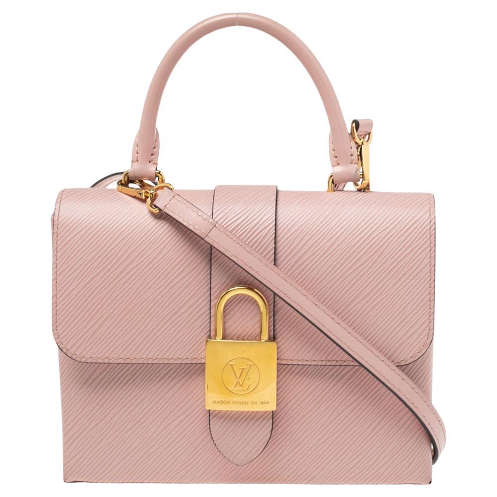 Louis Vuitton Pink Epi Leather Locky BB Bag