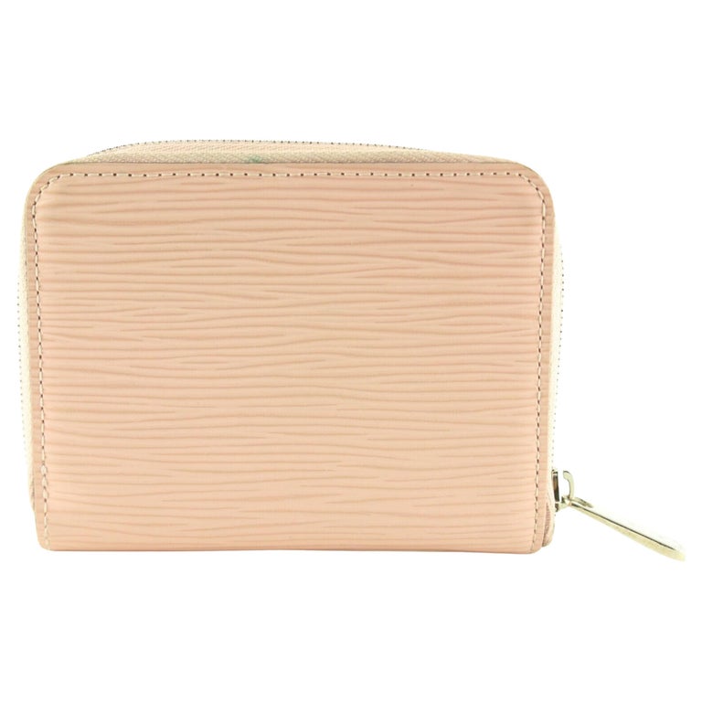 Louis Vuitton Pink Epi Leather Zippy Coin Compact 6LK0125 For Sale at  1stDibs