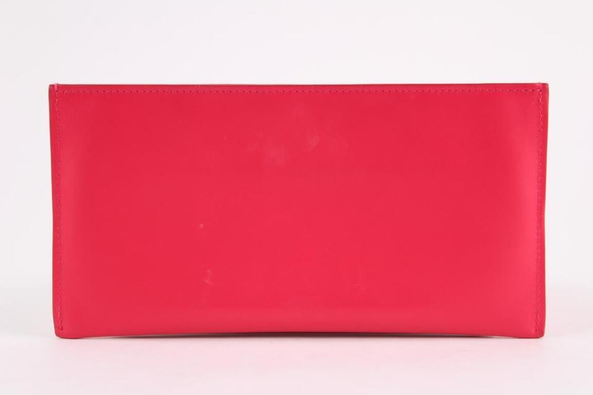 Louis Vuitton Pink Leather Felicie Insert Pouch 2LVS1221 1