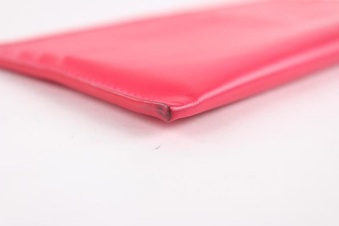 Louis Vuitton Pink Leather Felicie Insert Pouch 2LVS1221 5