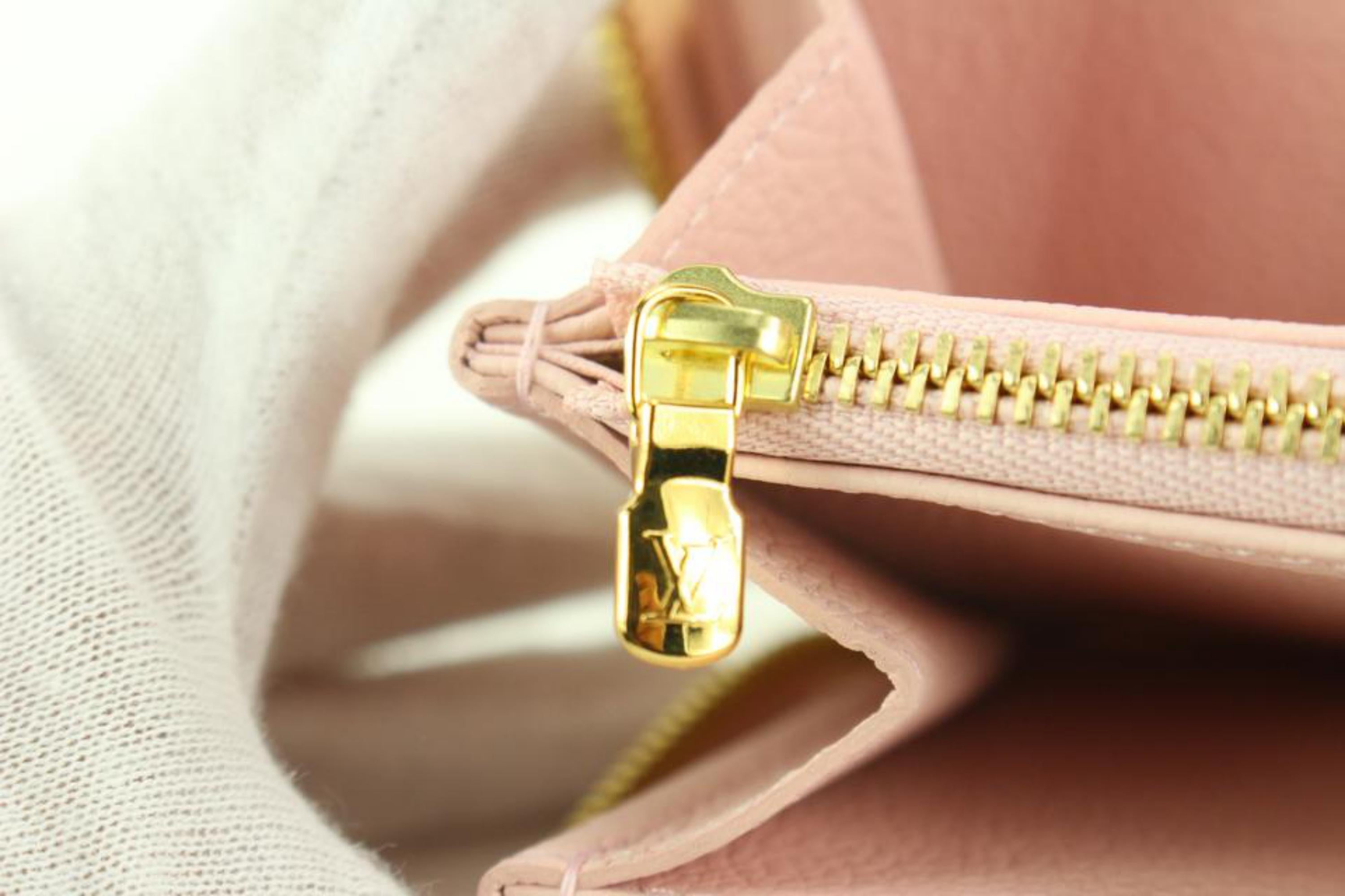 What Goes Around Comes Around Louis Vuitton Yellow Empreinte Zippy