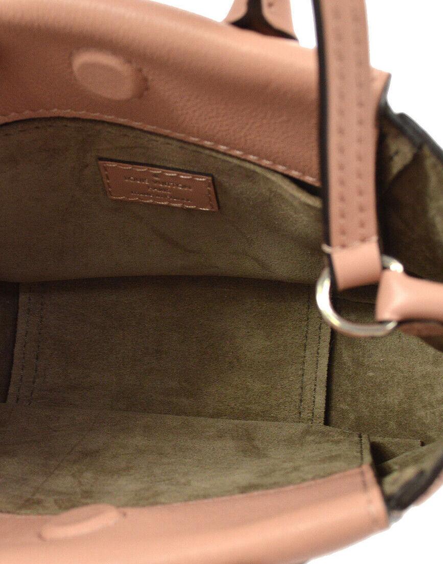 Louis Vuitton Pink Leather Monogram Fabric Small Mini Top Handle Shoulder Bag 1