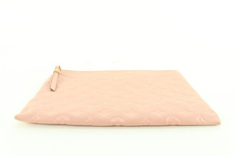 Louis Vuitton Monogram Empreinte Daily Pouch - Pink Clutches
