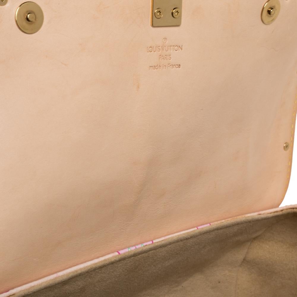 Louis Vuitton Pink Monogram Canvas Limited Edition Cherry Blossom Papillon Bag 4