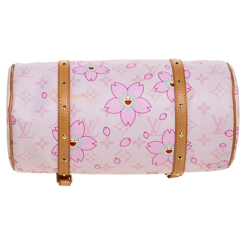 louis vuitton pink flower bag