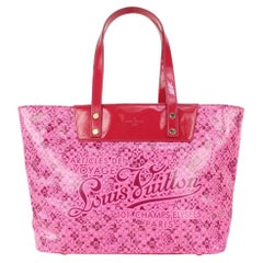 Louis Vuitton Pink Monogram Cosmic Blossom PM Tote 138lv729