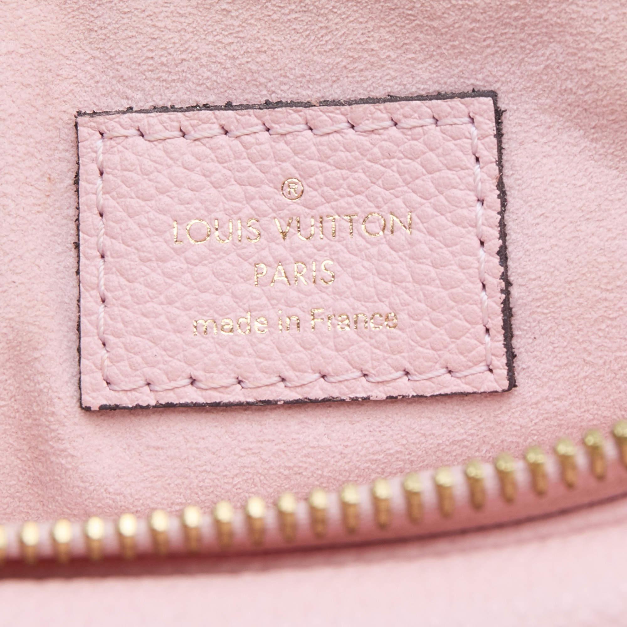 Louis Vuitton Pink Monogram Empreinte Leather Twice Bag 4
