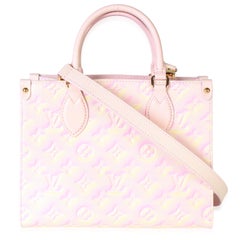 Louis Vuitton Pink Monogram Empreinte Summer Stardust Onthego PM