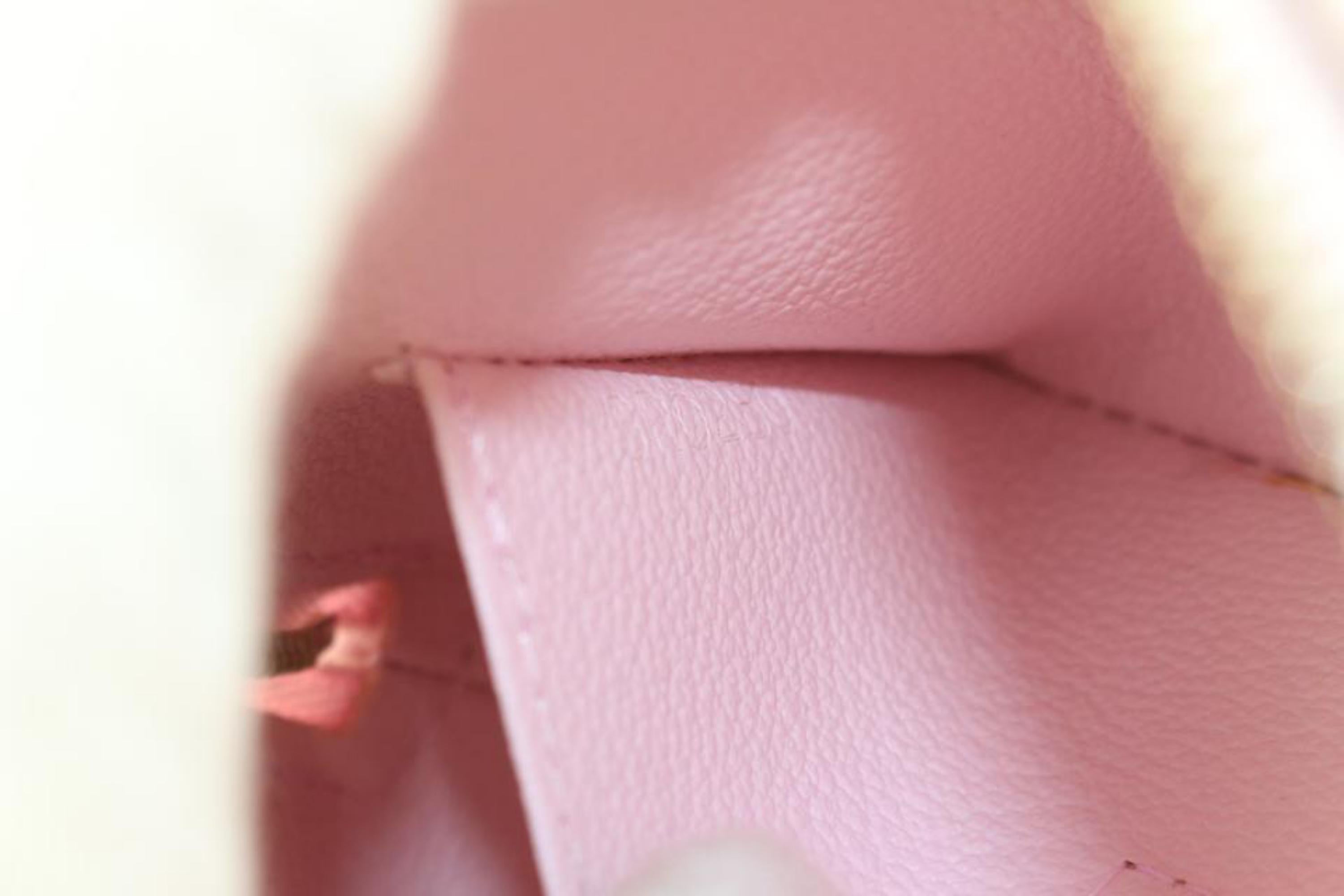 Louis Vuitton Pink Monogram Escale Tye Dye Cosmetic Pouch PM 11LVJ1025 For Sale 6