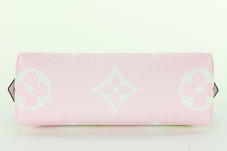 Louis Vuitton Pink Monogram Escale Tye Dye Cosmetic Pouch PM 11LVJ1025 For  Sale at 1stDibs
