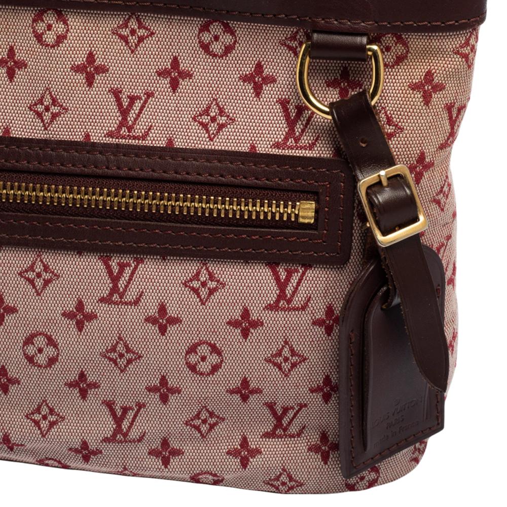 Louis Vuitton Pink Monogram Mini Lin Lucille PM TST Bag 3