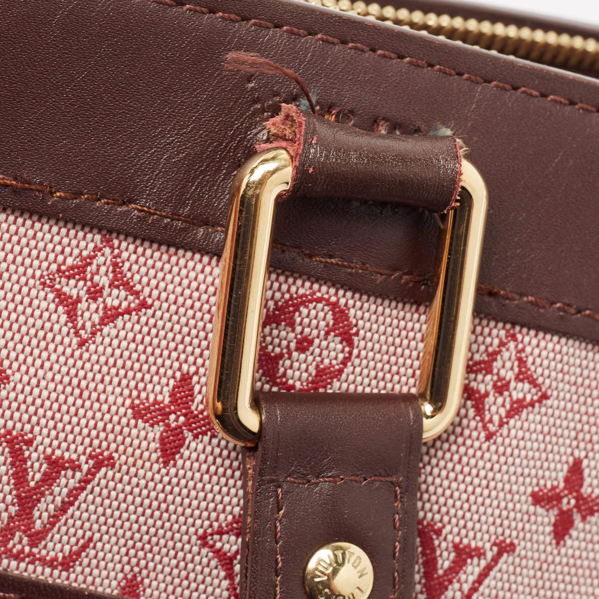 Louis Vuitton Pink Monogram Mini Lin Lucille PM TST Bag 8