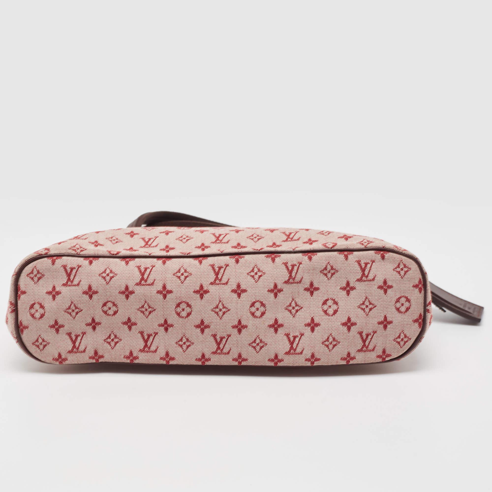 Women's Louis Vuitton Pink Monogram Mini Lin Lucille PM TST Bag