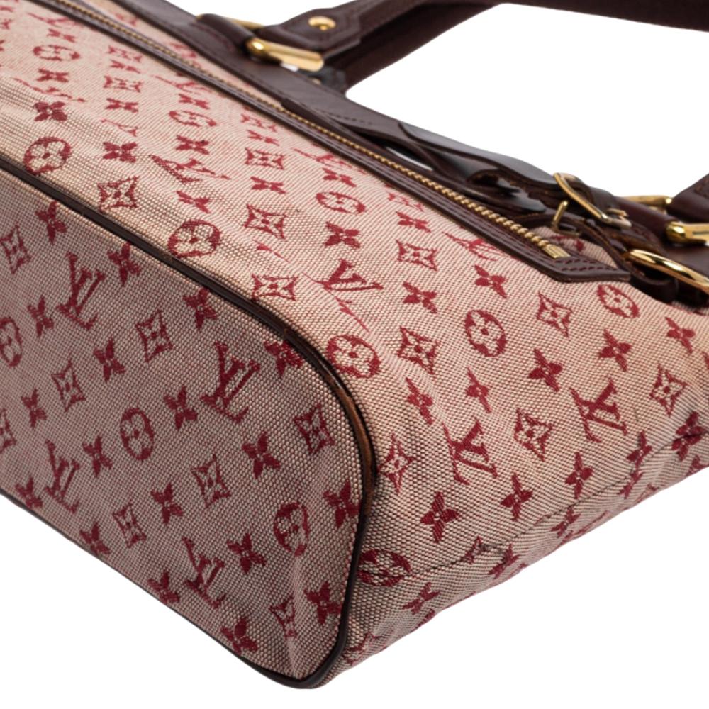 Women's Louis Vuitton Pink Monogram Mini Lin Lucille PM TST Bag