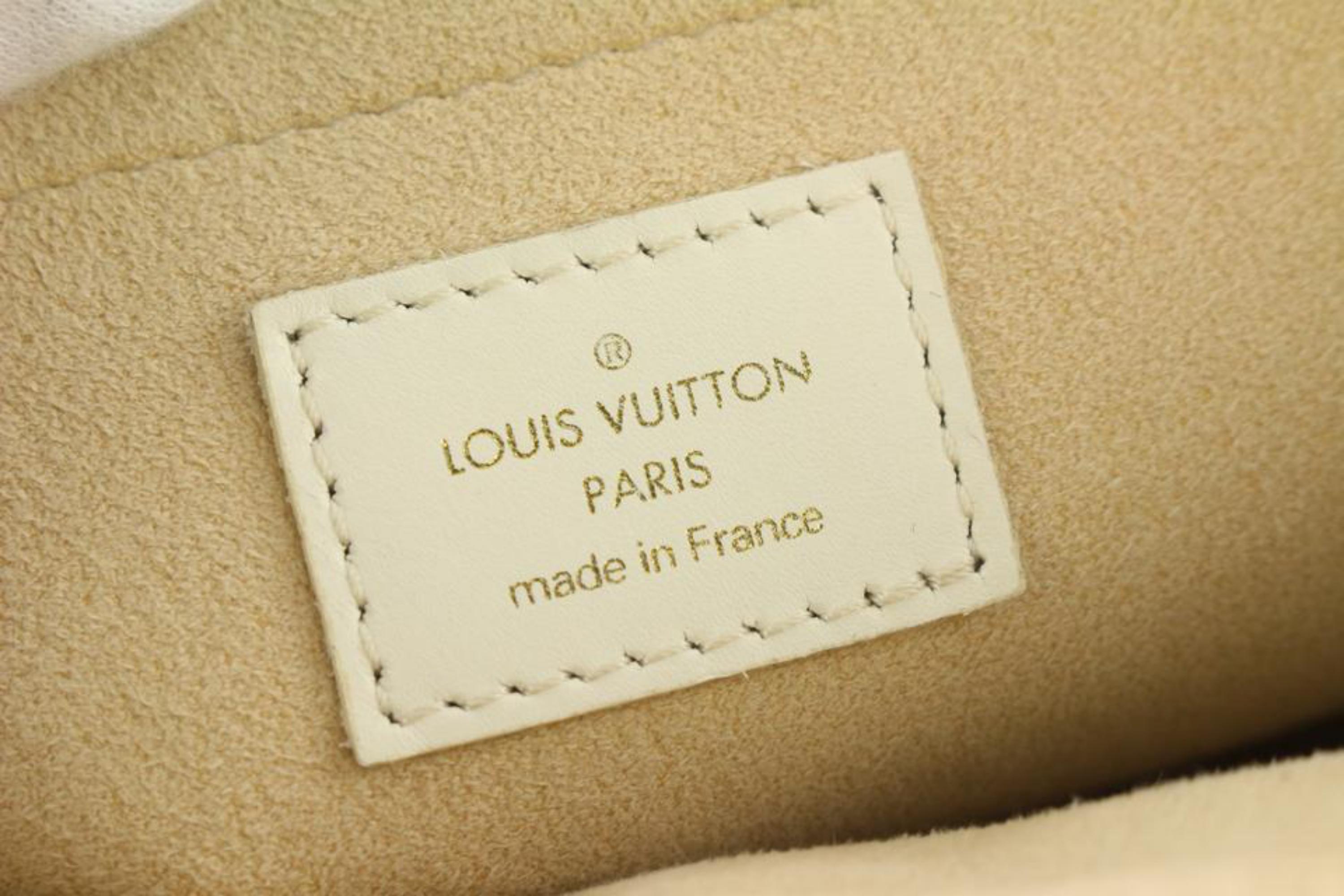 Louis Vuitton Pink Monogram Mini Lin Trapeze PM Speedy Boston Bag 3L223S 1