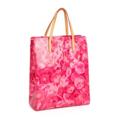 Louis Vuitton Pink Monogram Vernis Ikat & Vachetta Leather Catalina NS