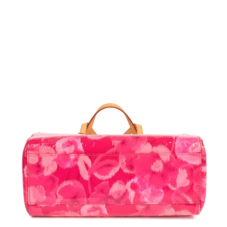 Louis Vuitton Pink Monogram Vernis Ikat and Vachetta Leather Catalina NS at  1stDibs
