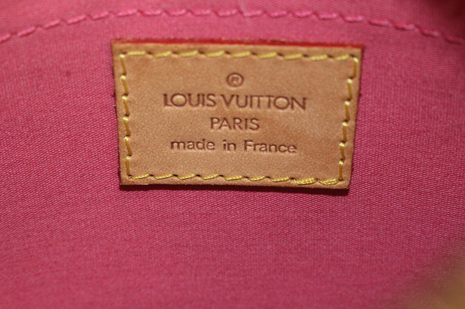 Louis Vuitton rose Monogram Vernis Minna 3LK1012K en vente 4